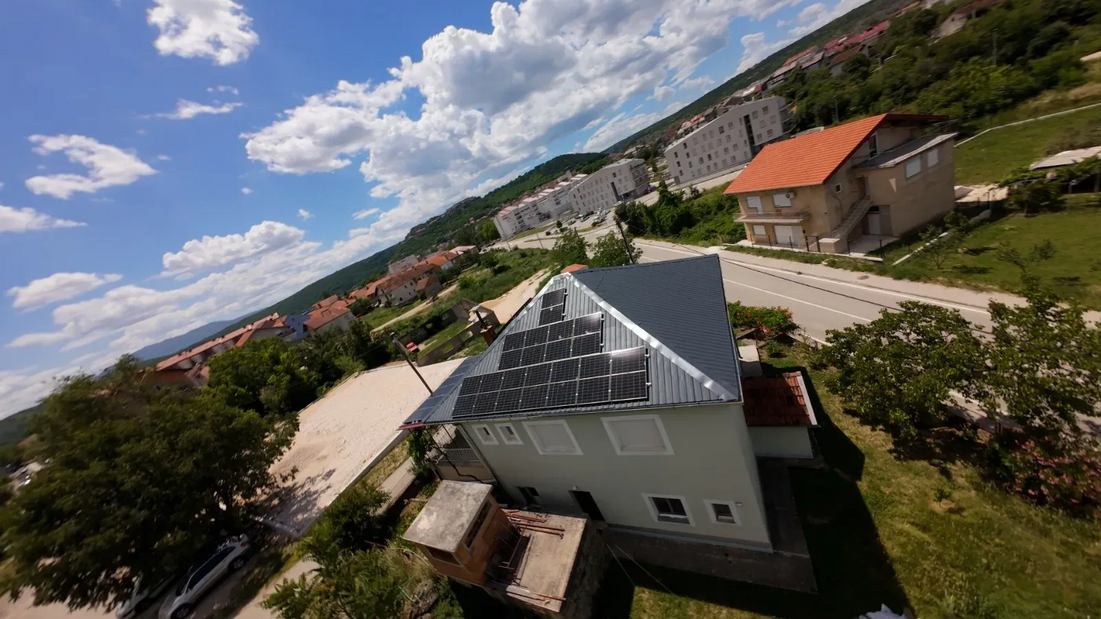Solarna elektrana, Dalmatinska zagora